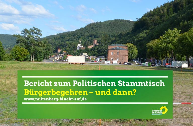 Bürgerinitiative in Miltenberg (BiM) geplant